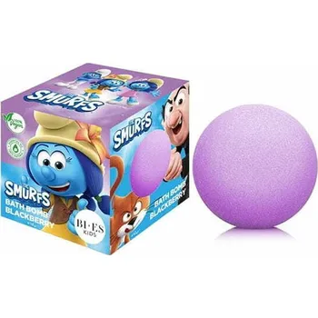bomba do koupele Smurfs bomba do koupele s vůní ostružiny 165g