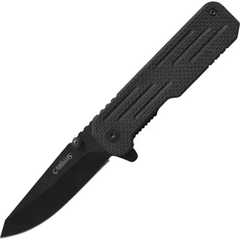 kapesní nůž CAMILLUS CHOFF / 6,25" CELKOVÁ DÉLKA / 2,75" DROP POINT ČEPEL / AUS-8 / ČERNÁ CAM-19395