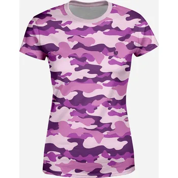 Dámské tričko UTOPY Dámské sportovní tričko Art of Camo Pink Velikost: 7XL