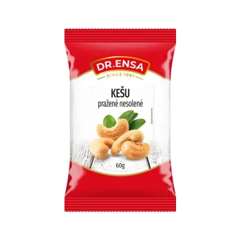 Kešu pražené nesolené 60g