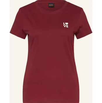 Dámské tričko Boss Dámské Tričko Esogo, tmavě červená, 34