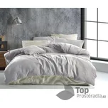Francouzské mušelínové povlečení 220x200+2x70x90 Světle šedé