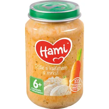 Hami menu 200g rýže kuře mrkev 6m