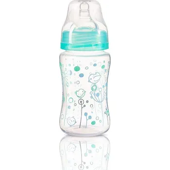 Kojenecká láhev Antikoliková láhev se širokým hrdlem 240 ml BabyOno Take Care