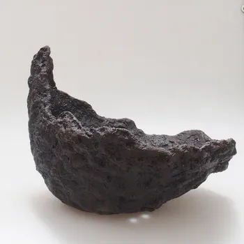 Květináč Keramická Skořápka 23 x 21 x 19,5 cm hnědá