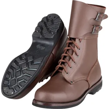 Pracovní oblečení ARMÁDNÍ ORIGINÁL POLSKO Boty přezkové kanady hnědé Opinacze WP Polsko Velikost: 31 (12)