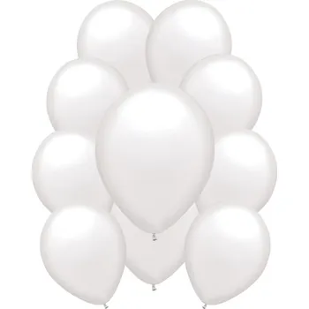 Balónek Latexové balónky pastelové bílé