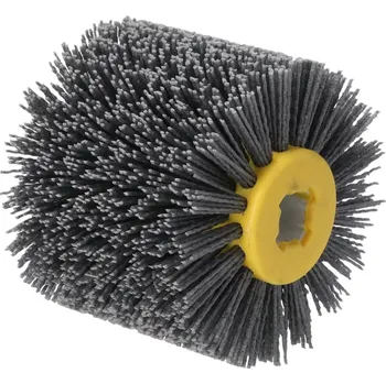 Brusný kotouč Dedra nylonový válec, kartáč 120x100mm, gr 240, DED79334E pro satinovací brusku (Dedra DED79334E nylonový váleček, zrnitost 240 pro brusku Dedra DED7933)