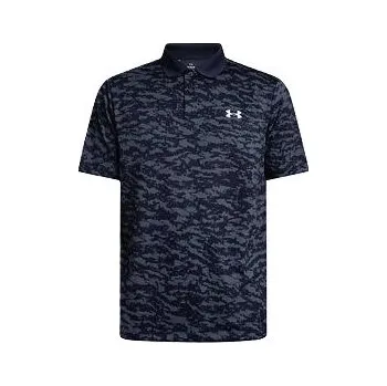Pánské tričko Under Armour Matchplay Printed pánské polo, midnight navy pánské, L