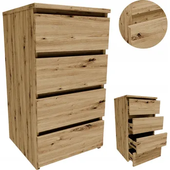 Komoda Komoda Matkam 40 x 35 x 74 cm dub artisan matný