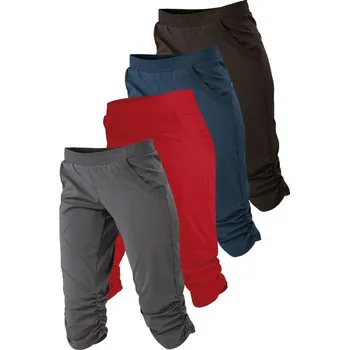 Dámské kalhoty Dámské 3/4 kalhoty LITEX bokové Barva: bordó, Velikost: M