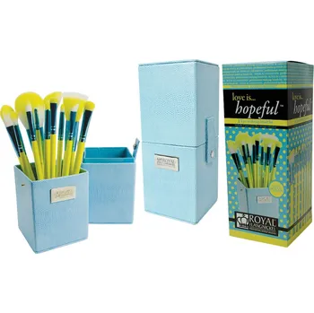 Kosmetický štětec Royal & Langnickel LOVE IS...HOPEFUL Cestovní sada štětců (12 ks)