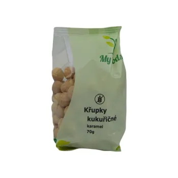 Křupky kukuřičné 70g karamelové