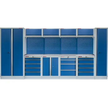 Kvalitní PROFI BLUE dílenský nábytek 4235 x 495 x 2000 mm - MTGS1300AL