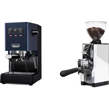 Kávovar Gaggia Classic E24 BC, blue + Eureka Mignon Libra 65 All…