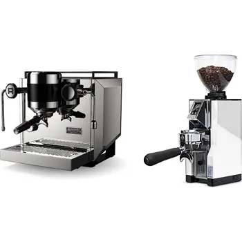 Kávovar Rocket Espresso Bicocca, stainless silver + Eureka Mignon Libra…
