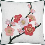 STOF Dekorační polštář se zdobením, SCARLETT, 40 x 40 cm