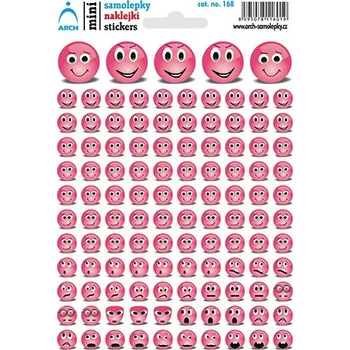 samolepka Ing. Libor Macalík - ARCH Samolepky "Smajlíci" růžoví 457275