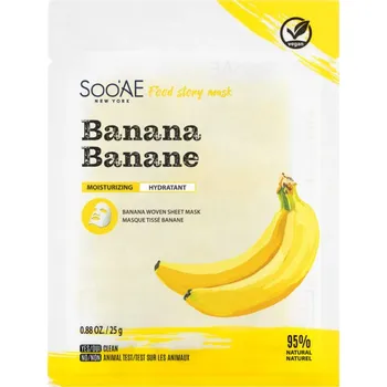 Pleťová maska Soo'AE FOOD STORY MASKA - BANÁN 25g