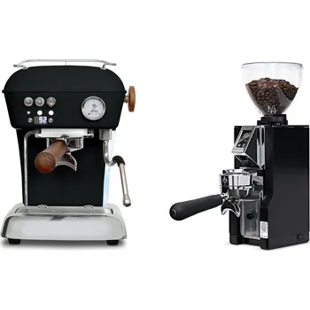 Příprava kávy Ascaso Dream PID, Dark Black + Eureka Mignon Libra 65 All…