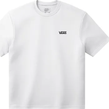 Pánské tričko tričko pánské VANS LEFT CHEST SS White - XS