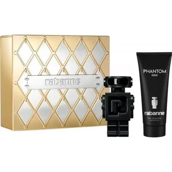 Pánský parfém Paco Rabanne Phantom Parfum Dárková sada Parfum 100 ml a sprchový gel 100 ml