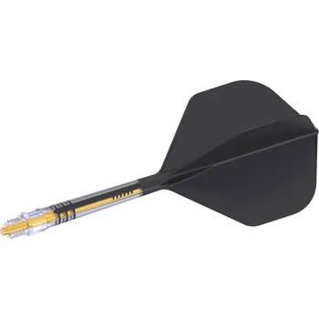 Šipka Cuesoul ROST T19 černo-žluté, No2 letky, carbon násadky velikost 6