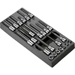 Facom MOD.CH Sada dlouhých hlavic 1/2" a 3/8", (24 kusů)