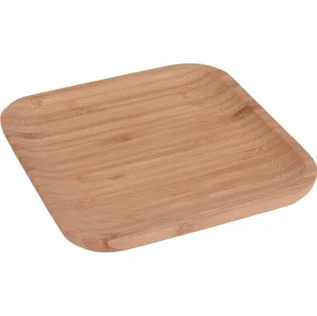 EH Excellent Houseware Bambusový podnos, 17 x 17 cm