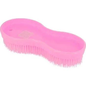 Čištění pro koně Multifunkční kartáč HIPPOTONIC Multi pink