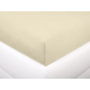 Prostěradlo Aaryans Jersey prostěradlo vanilkové Rozměry prostěradla: 90x200 cm