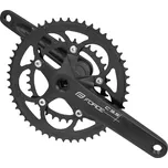 kliky FORCE ROAD C9.5 Al 50/34z 175mm, černé počet zubů: 50/34, typ osy: čtyřhran, délka kliky: 175