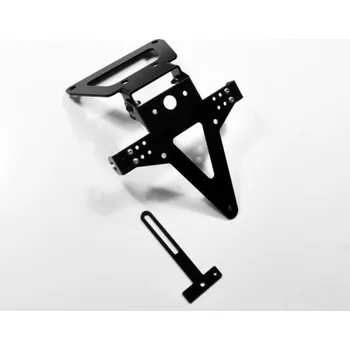 Držák SPZ HSM Držák SPZ SUZUKI GSX-R 1000 03-04, nastavitelný, černý, s držákem odrazky