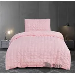 Krepové povlečení NAOMI 140x200+70x90 Růžová