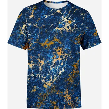UTOPY Pánské sportovní tričko Blue Gold Velikost: 6XL