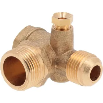 Kompresor Airpress Zpětný ventil pro kompresor 3/4" x 1/2" x 1/8" 9048003