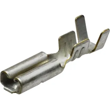 Auto elektroinstalace IMP Konektor Faston 2,8 mm s jazýčkem - 0,5 mm síla - pocínovaná mosaz