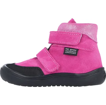 Dámská zdravotní obuv Jonap Barefoot vyšší Jerry růžová s membránou Velikost EU: 24, vnitřní délka: 155, vnitřní šířka: 67