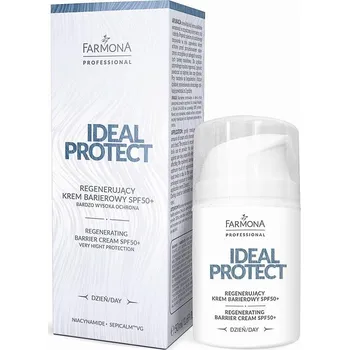 Pleťový krém Farmona Professional, Ideal Protect regeneračný ochranný krém SPF50+ 50ml