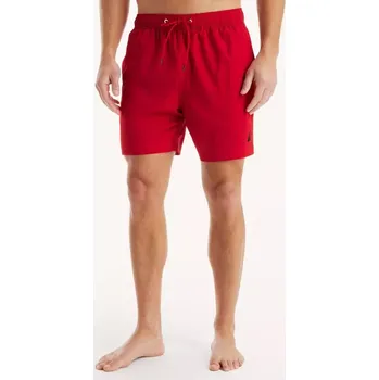 Pánské plavky NAUTICA pánské plavky 6" QUICK-DRY červené XS