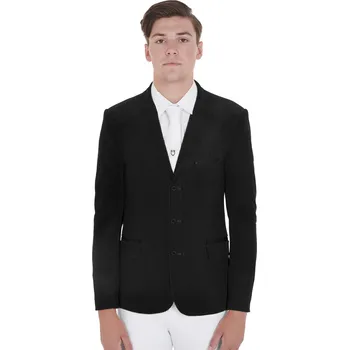 Jezdecké sako EQUESTRO Sako závodní Ultra-Light Equestro, pánské, černé XL