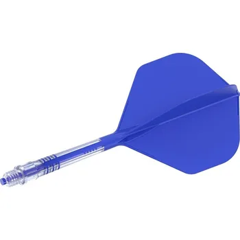 Šipka Cuesoul ROST T19 modro-průhledné, No2 letky, carbon násadky velikost 5