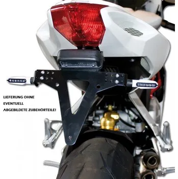 Držák SPZ HSM Držák SPZ MV AGUSTA F3 675/800 12-18, nastavitelný, černý, s držákem odrazky