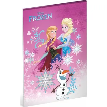 Sešit Blok Frozen – Ledové království, A4, nelinkovaný -
