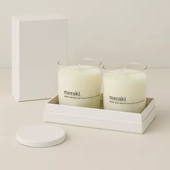 Svíčka Meraki Wild Meadow – Sada 2 vonných svíček