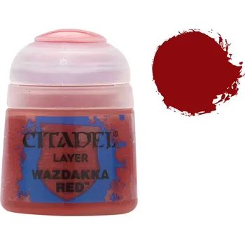 Příslušenství k deskovým hrám Citadel Layer: Wazdakka Red 12ml