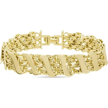 Náramek Dámský náramek s křivkami 2937