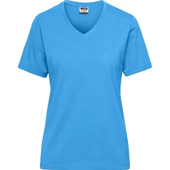 Dámské tričko James&amp;Nicholson Dámské tričko JN1807 Aqua 3XL