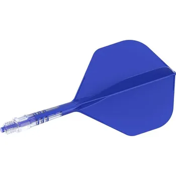 Šipka Cuesoul ROST T19 modro-průhledné, No2 letky, carbon násadky velikost 1