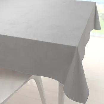 ubrus Velký sametový čtvercový ubrus Velvet Premium SVP-039 Šedý 150x150 cm